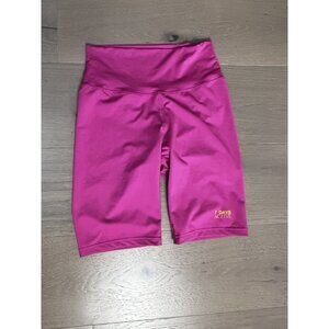 7 DAYS ACTIVE Signature Bike Shorts Sz M Pink